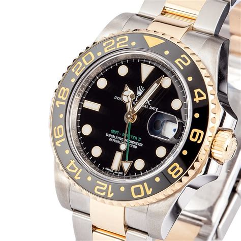 used rolex gmt master ii gold|second hand rolex gmt master.